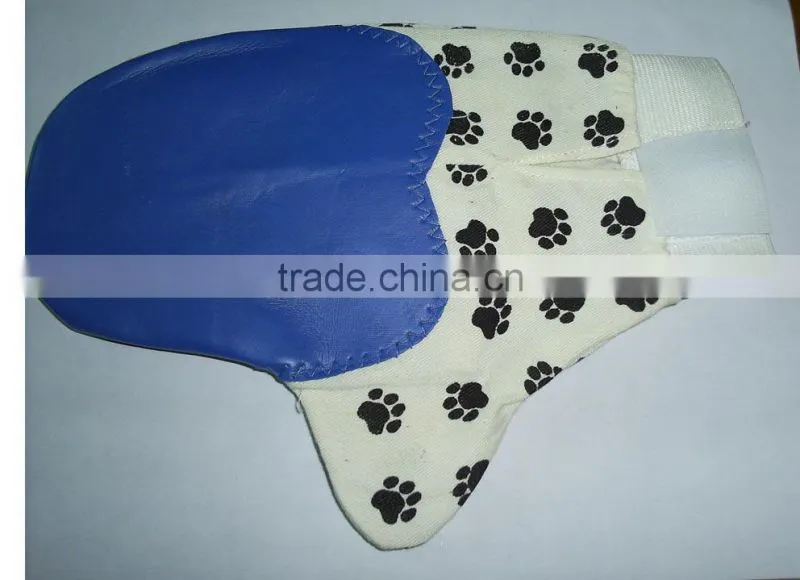 pet grooming massage glove