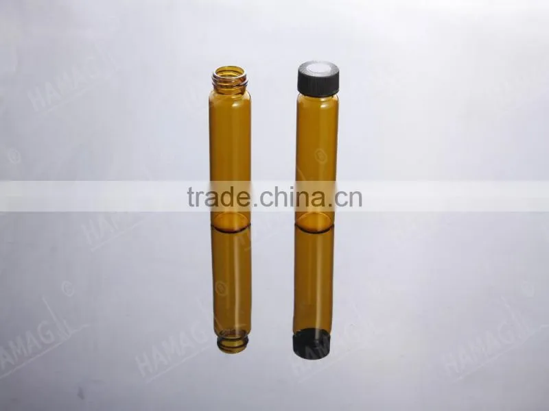 60ml vials neutral Borosilicate screw brown glass vials of GPI thread