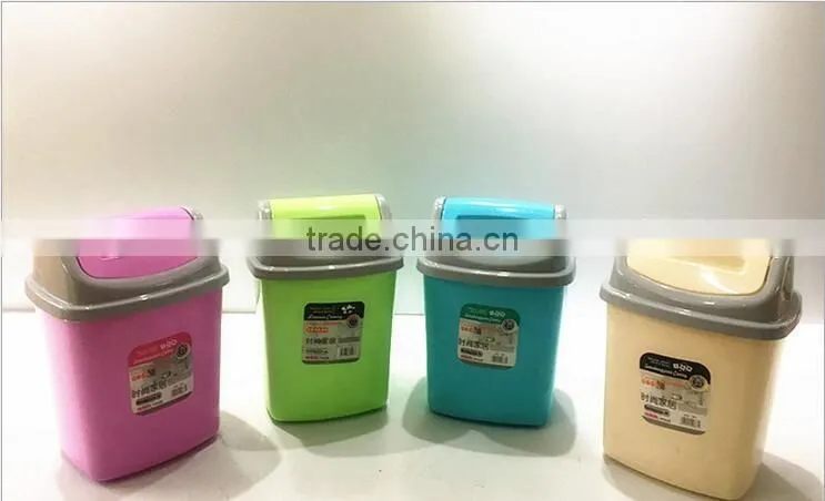 24L waste bin Beauty customized red home garbage bin