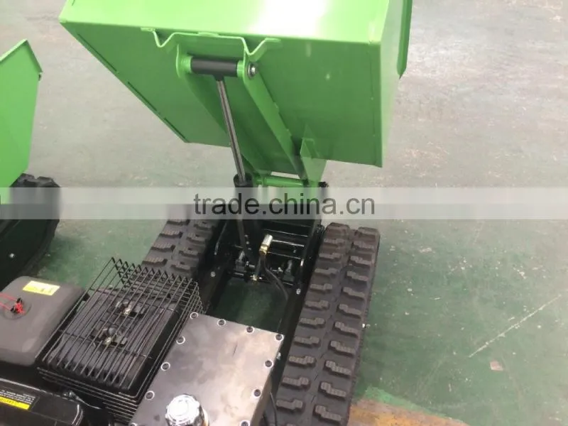 mini dumper with crawler, SF0610H,suitable for forest log, garden, farm yard