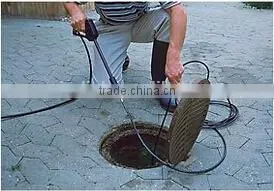 Stainless Steel pipe cleaning nozzle for garden hose