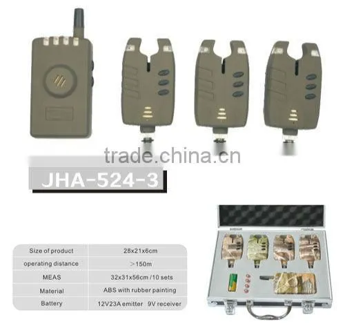 Carp fishing tackle wireless bait alarm set