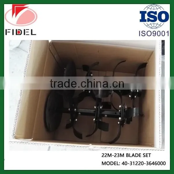 HIGH QUALITY MICRO-ROTAVATOR BLADE SET FOR SALES