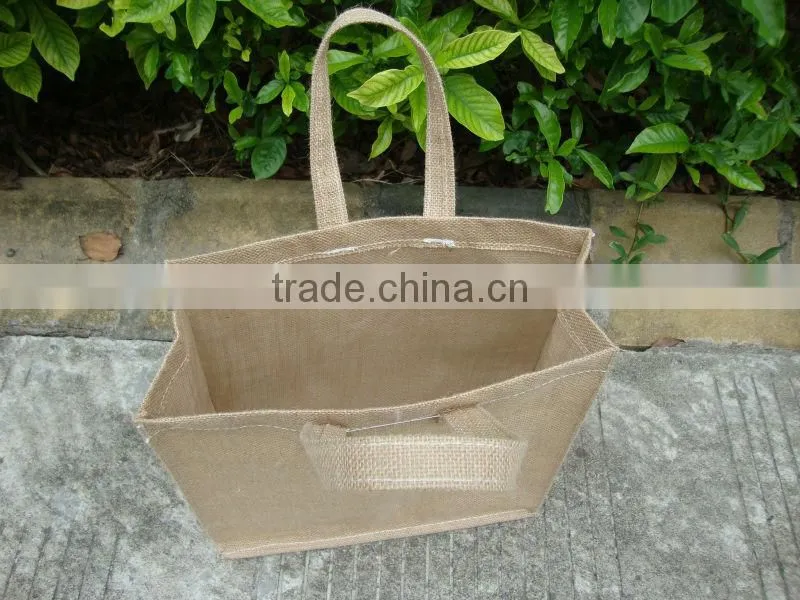 jute linen garden bag home garden storage bag leaf bag leef sack
