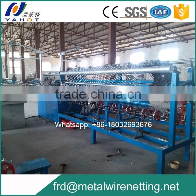 Anping full automatic chain link fence weaving machine price| chain link fence making machines| chain link fencing machines