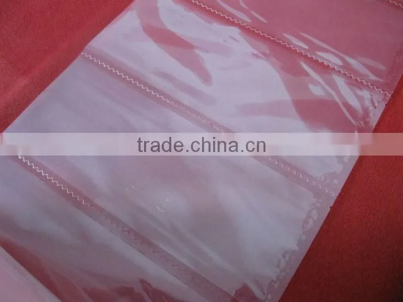 Three Sides Sealed Plastic Bags with Sawtooth