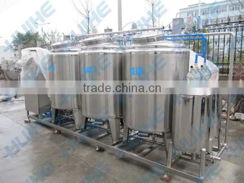 CIP cleaning system for food factory