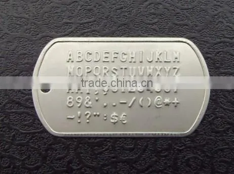 Manual Romanian Metal Tag Embossor Machine