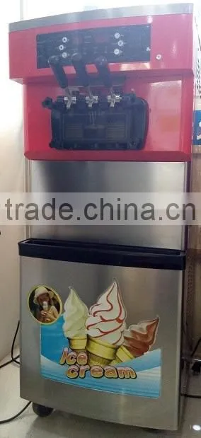 BQL-7360 Commercial Soft Ice Cream Maker CE ROHS approved/Ice Cream Machine 40L Output Per Hour for Sale