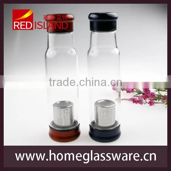 Outdoor Sports Tea Infuser Maker Bottle Water Cup Travel Drink Bottle