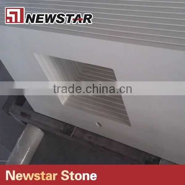 Newstar kitchen quartz tops,white quartz tops