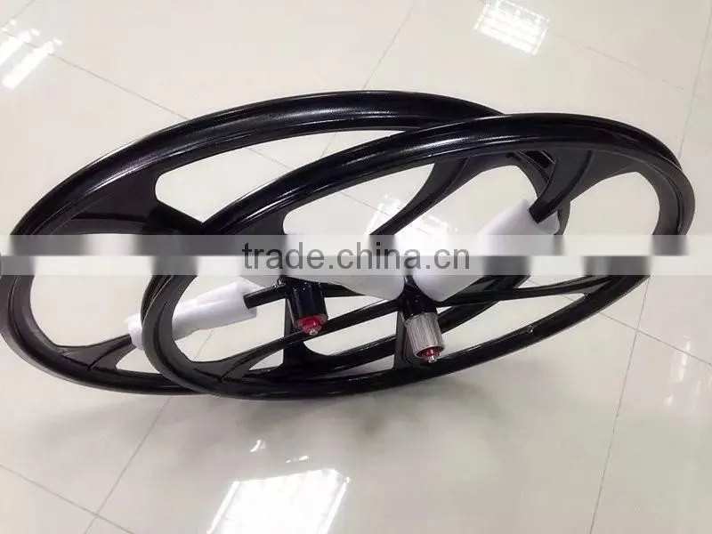 26 inch lightest strongest magnesium alloy bike wheel /fixed gear type hub bike wheel/light weight bicycle wheel