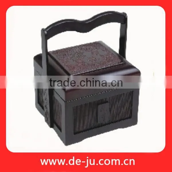 Bamboo Fruit Basket With Net Cover
