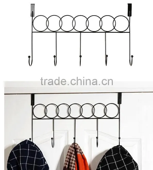 Multi-Function Love Metal Over The Door Hanging Hooks