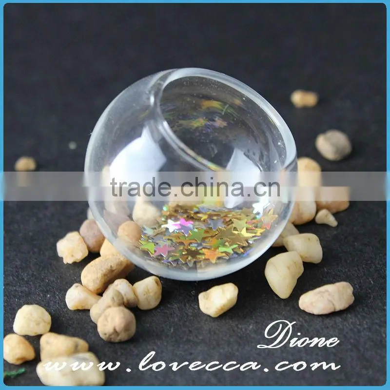 2017 Hot selling wedding flower decorative glass dome