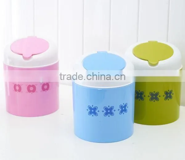 Hot sale desk plastic wastebin