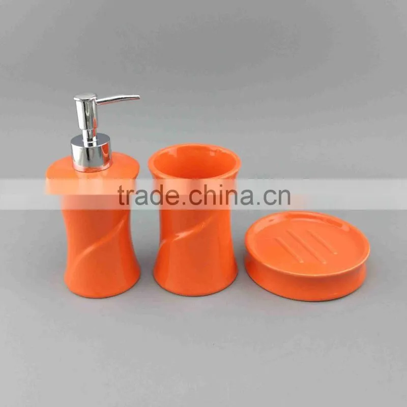 new products 2016 innovative ceramic bathroom sets with 3pcs