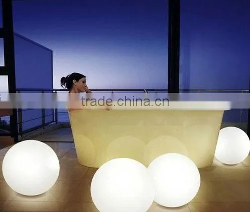 Manufactuer factory sale RGB colors changing swimming pool led ball lighting
