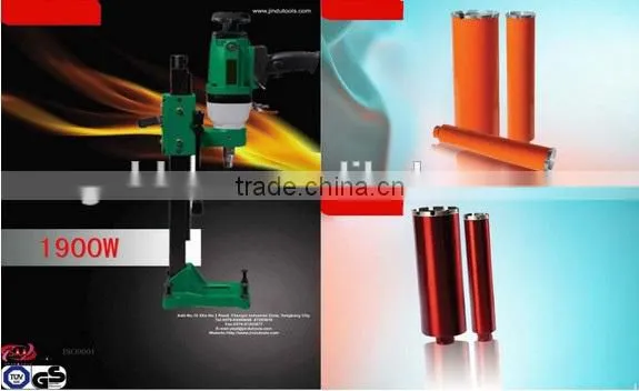 166mm 1900W Economy Speed Variable Diamond Core Drill Concrete Coring Drill Machine GW8218