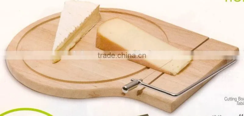 Cheese Cutting Board With Cheese Slicer