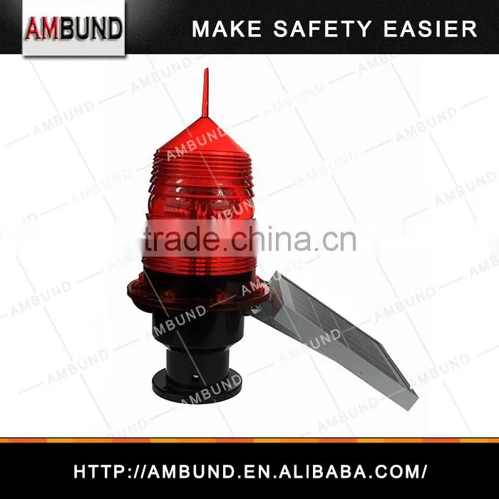 Durable and high quality solar LED marine light and aviation light
