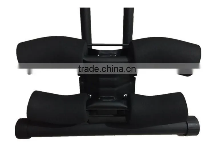 New Vertical Roller Beauty Waist Abdominal Exercise foldable Machine with sit up bench