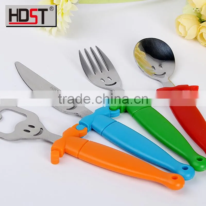 China Factory Direct small spoon gift set High grade gold flatware