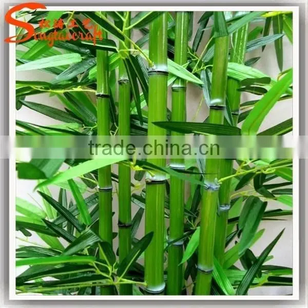 indoor resturant decorative fake plant artificial bamboo for sale