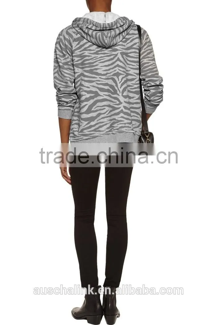 new arrival wholesale unisex full print jersey hooded sweatshirt