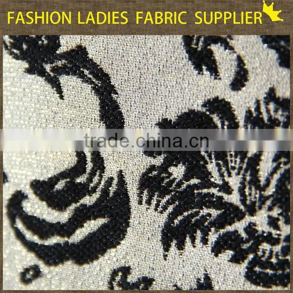 shaoxing textile 2016 Hot selling! poly/ctn jacqaurd fabric,garments fabric,ladies' wearing fabric 210gsm jacquard fabrics