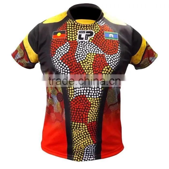 Fashionable blank wholesale rugby shirts rugby equipment rugby fabric