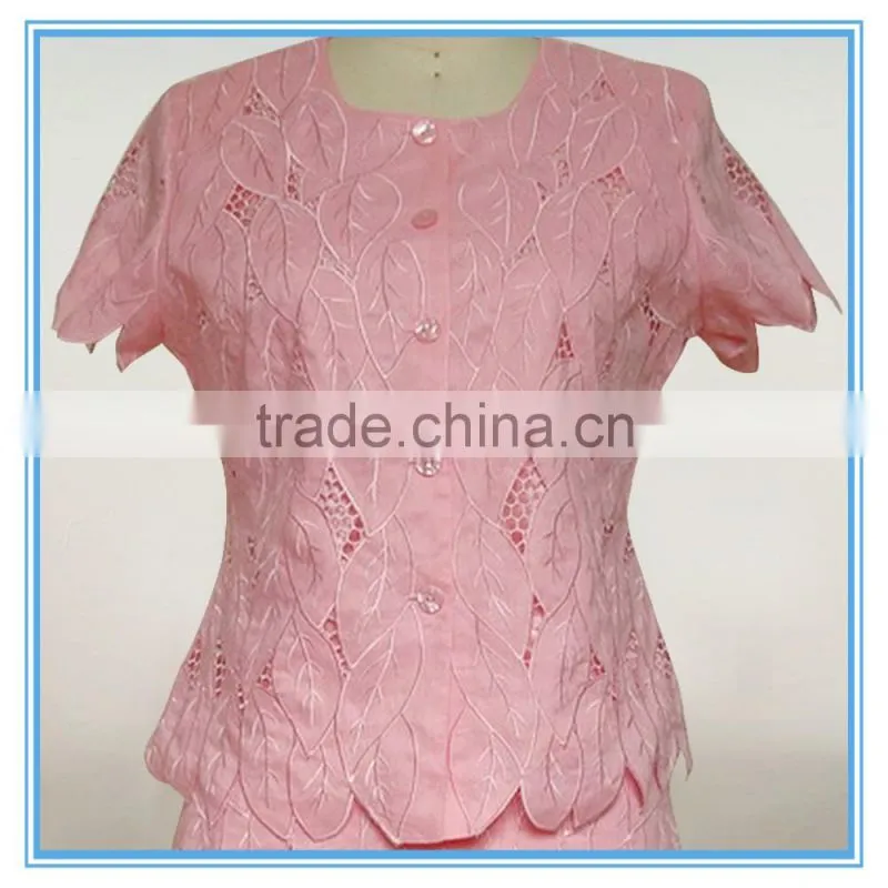 Fashion feminine short-sleeved waist was thin ladies lotus leaf dresses and church suits