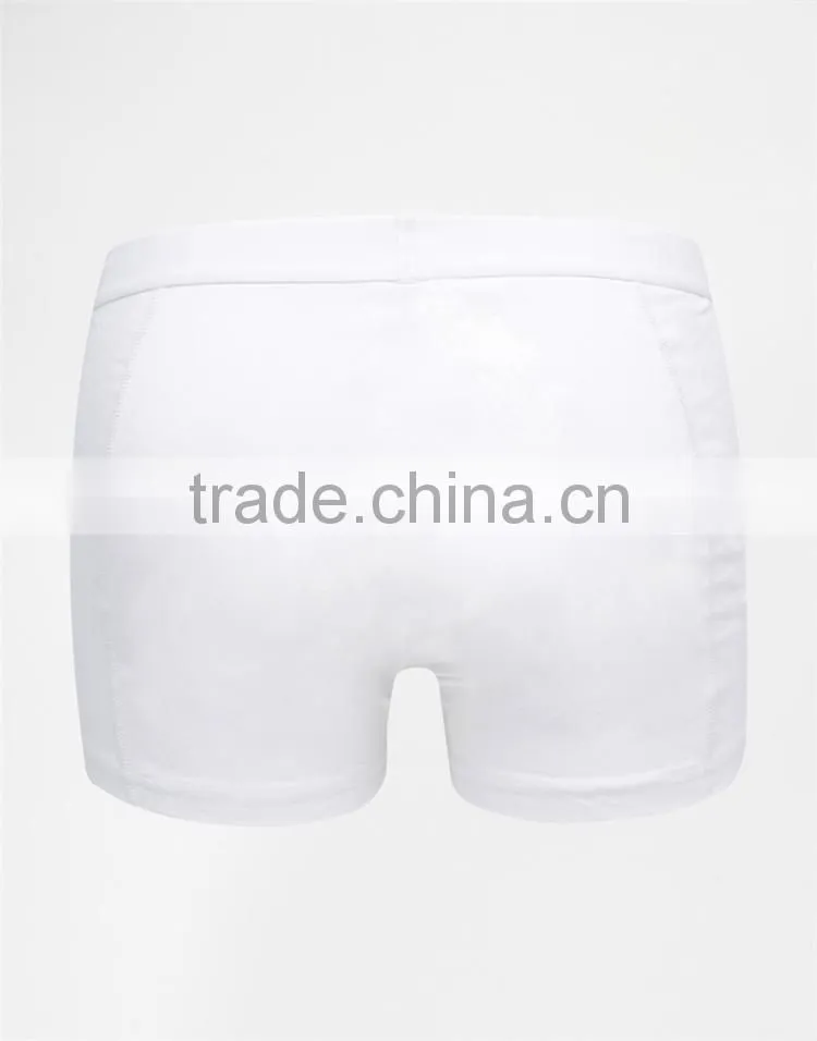 Plain white seamless mens briefs made in china