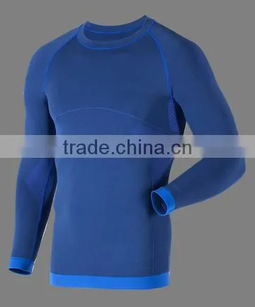 Men Seamless long Sleeve Underwearfor Motorcycling