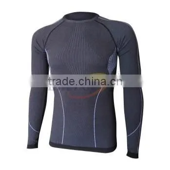 Men Seamless long Sleeve Underwearfor Motorcycling