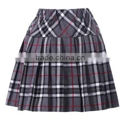 Red fashional Japan design school uniform skirt