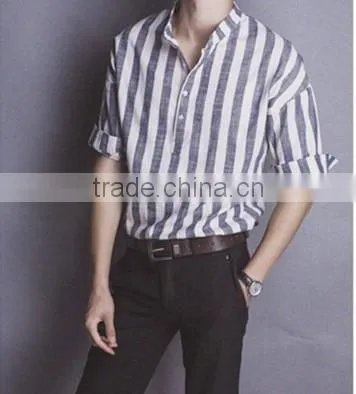 Stripes men's long sleeve shirt