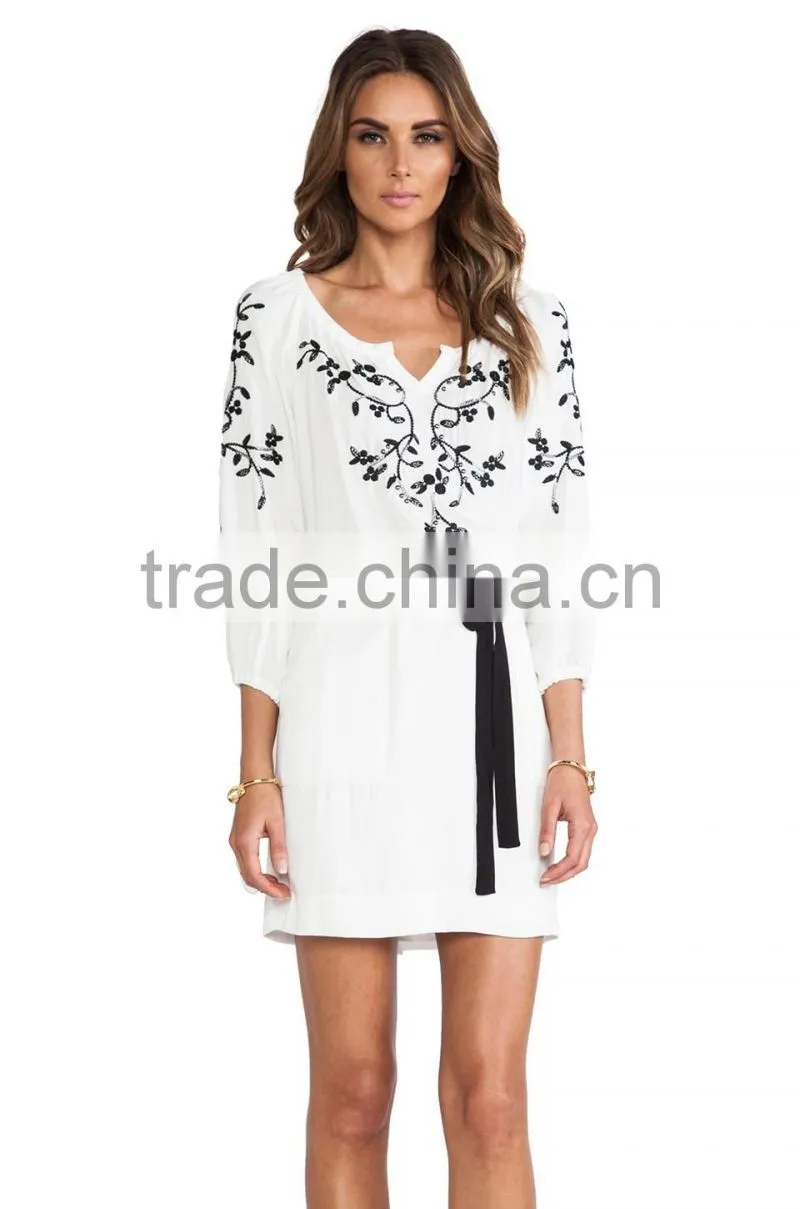 2014 New fashion latest turkish tunics for women