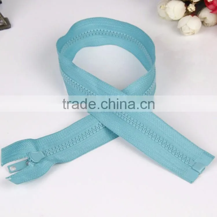 Factory Sale Garment Accessories Colorful No.5 Open End Plastic Zipper or Zips