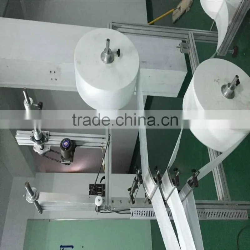 Nonwoven face mask making machine