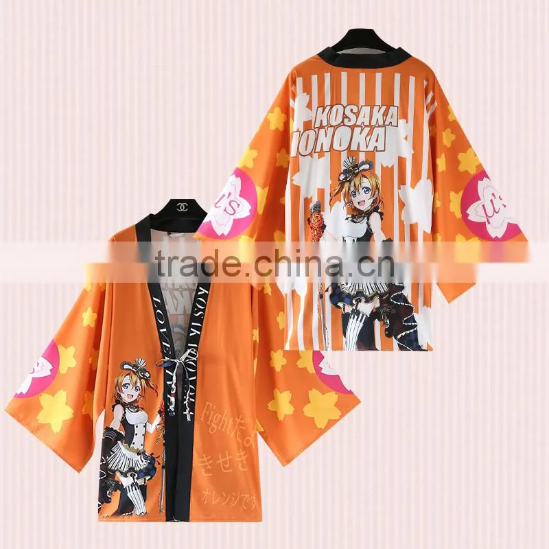 Hot sale japanese love live Honoka Kousaka cartoon anime cosplay fancy costume