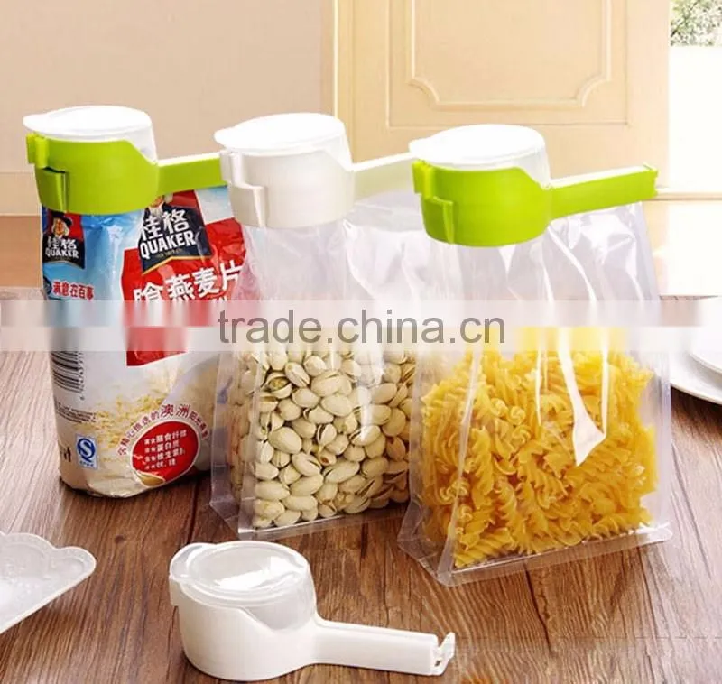 Promotional Plastic Bag Clip / Plastic Food Bag Clip / Plastic Bag Seal Clip