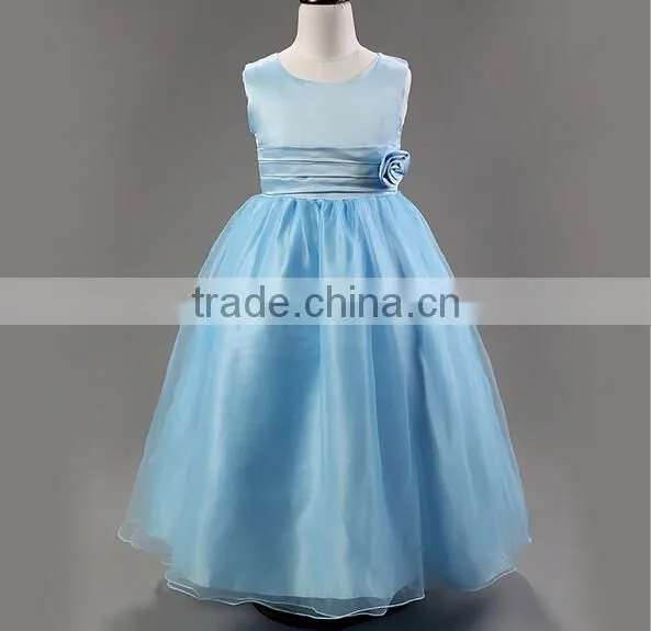 White Tulle Flower Girl Dresses Princess Pageant Party Birthday Wedding Dresses