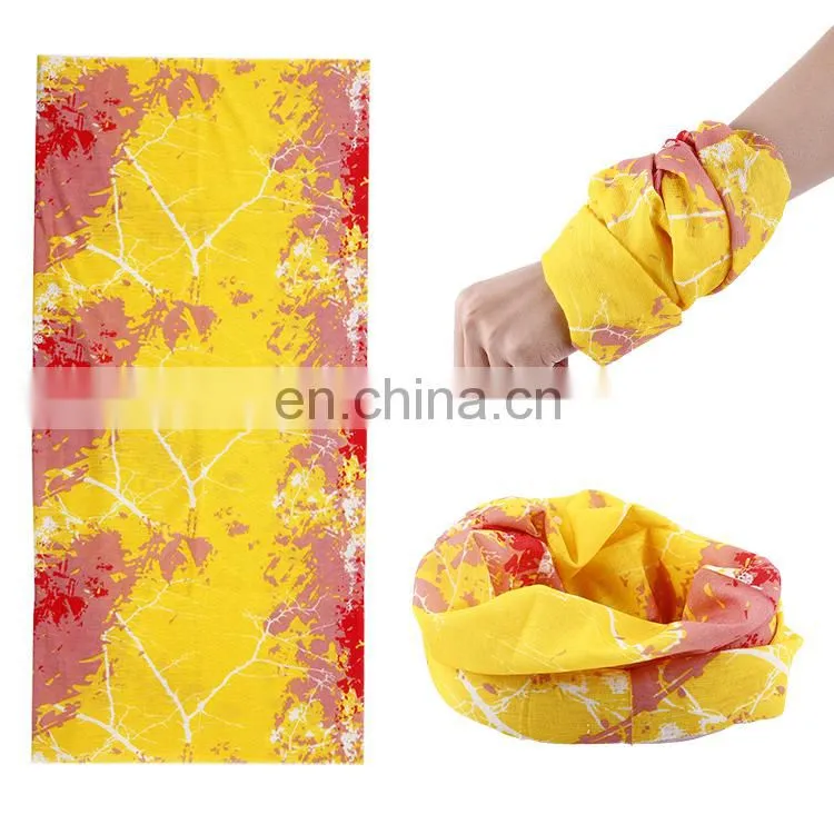 2017 Free Sample Custom Tubular Wholesale Polyester Bandana