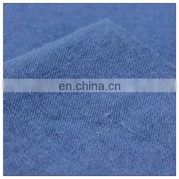 Rayon linen blended+water wash finished fabric