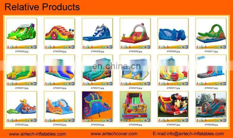 top quality new design inflatable PVC mini slide for kids