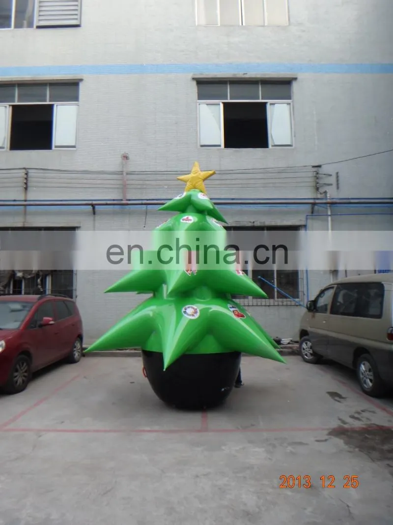 Top ! christmas inflatable tree/residential christmas decorations/christmas inflatable tree