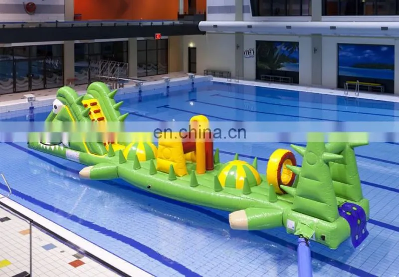 HI amazing swimming pool toys custom size inflatable floating water park equipment price