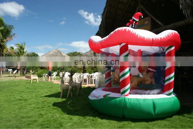 christmas inflatable for house decoration