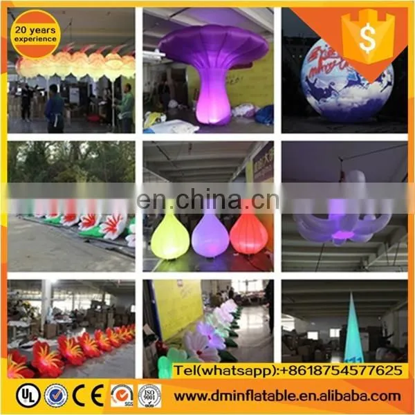 lighted inflatable logo for event decoration C-424